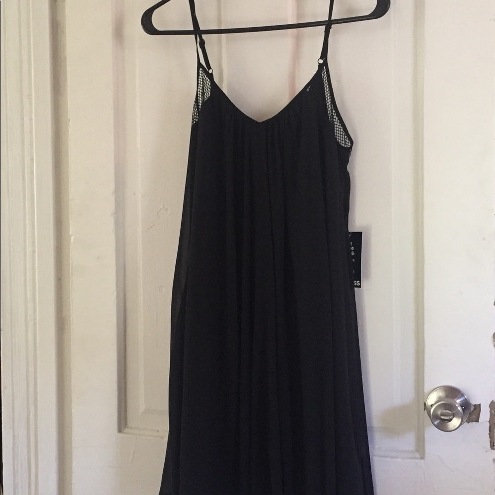 Express Sleeveless Dress, Black, Size Small